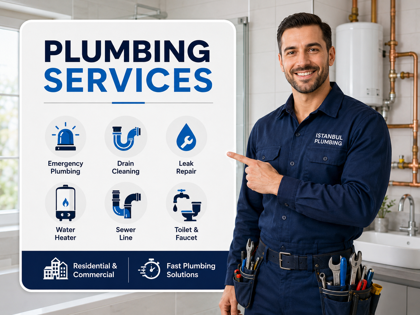 Emergency Same Day Plumbing Services Near Me- George Plumber